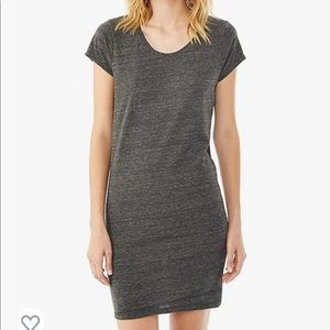 Charcoal grey tshirt dress